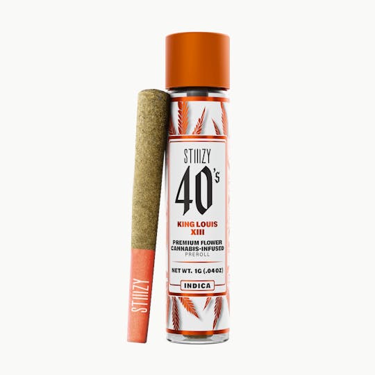 STIIIZY - - KING LOUIS XIII - 1G 40's Infused Preroll - 1