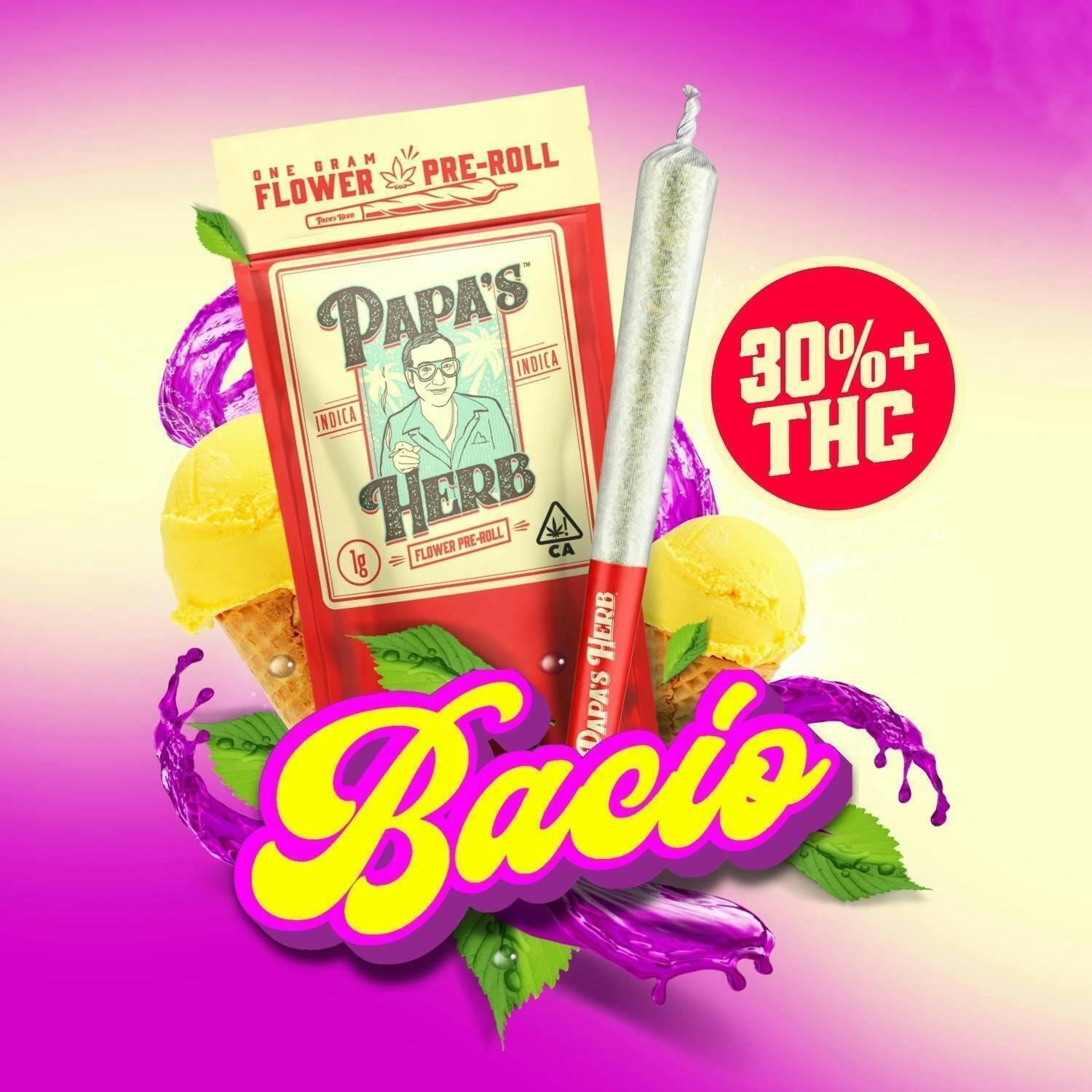 Papa's Herb - Bacio | Joint | 1g - 1
