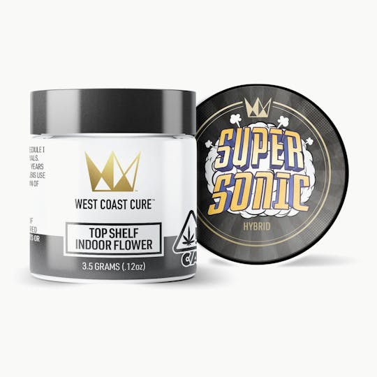 West Coast Cure - Super Sonic - 3.5G Top Shelf Indoor Flower - 1