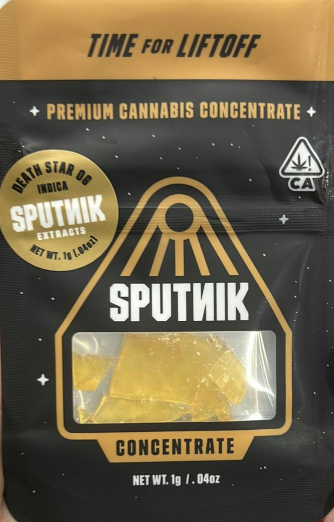Sputnik - SPUTNIK Indica Extracts Death Star Shatter - 1