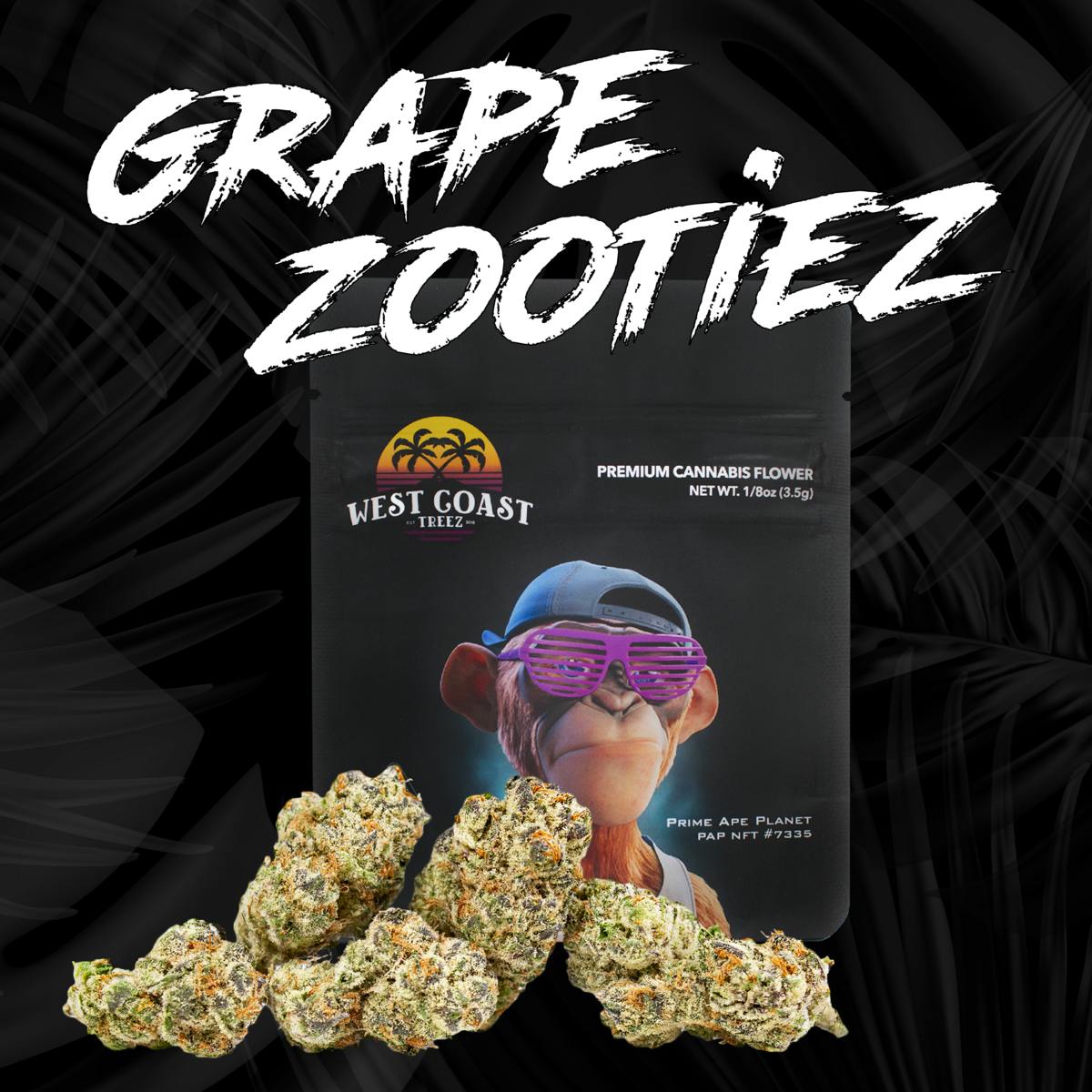 West Coast Treez - Galactic Jack - Sativa - smallz - HALF OZ [14g] - 1