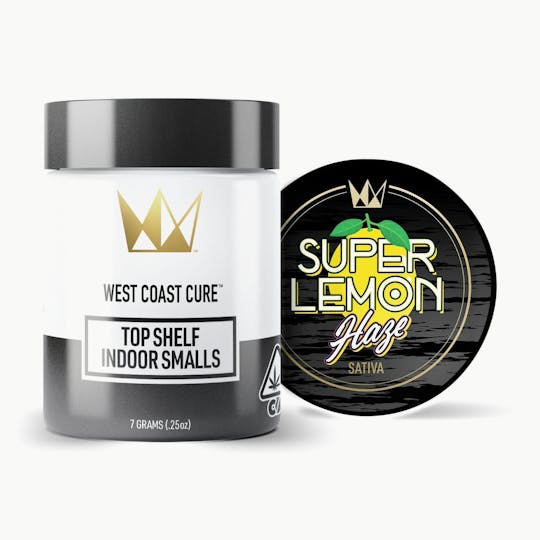 West Coast Cure - Super Lemon Haze - 7g Top Shelf Indoor Smalls - 1