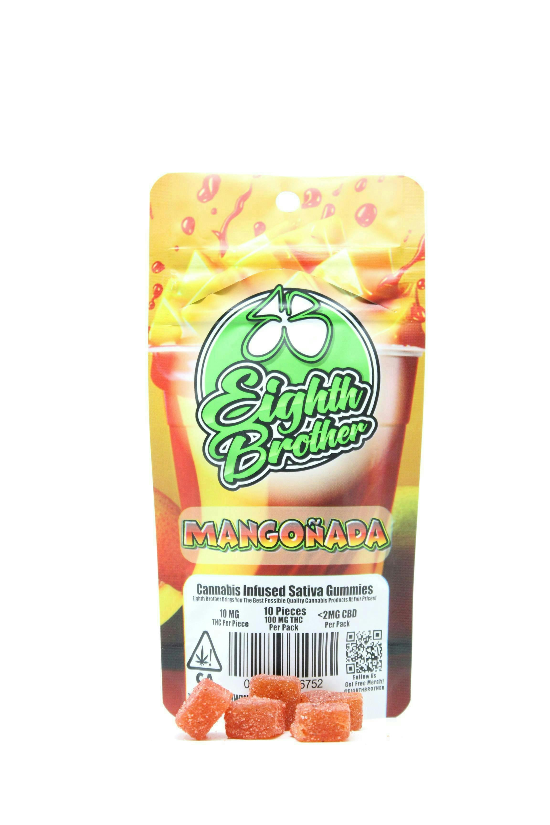 Eighth Brother - Eighth Brother | Mangonada | Gummies | 100mg | 10ct - 1