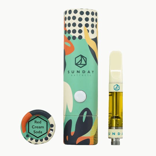 Sunday Extracts - 1g Red Cream Soda Cartridge - 1
