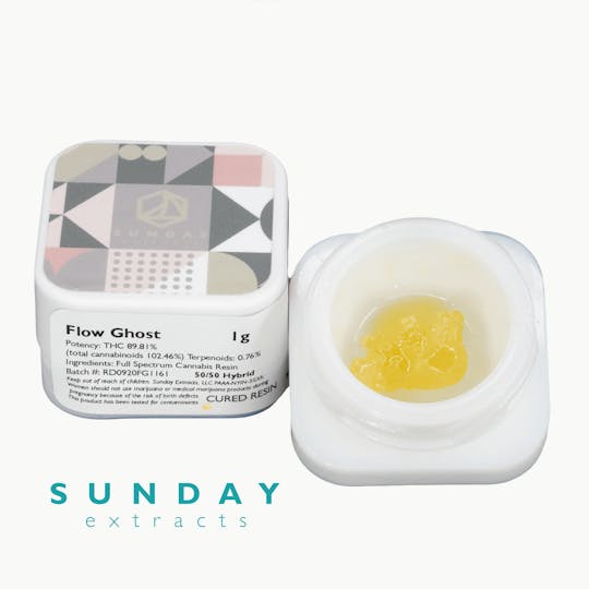 Sunday Extracts - 1g Concentrate Flow Ghost - 1