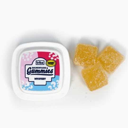 Tribe - Solventless Gummies - Sour Mystery - Indica - 33mg/piece 363mg Total - 1