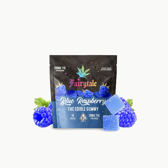 Fairytale - FAIRYTALE EDIBLES | "Blueberry" 100MG Total, 100% VEGAN, NANO THC! - 1