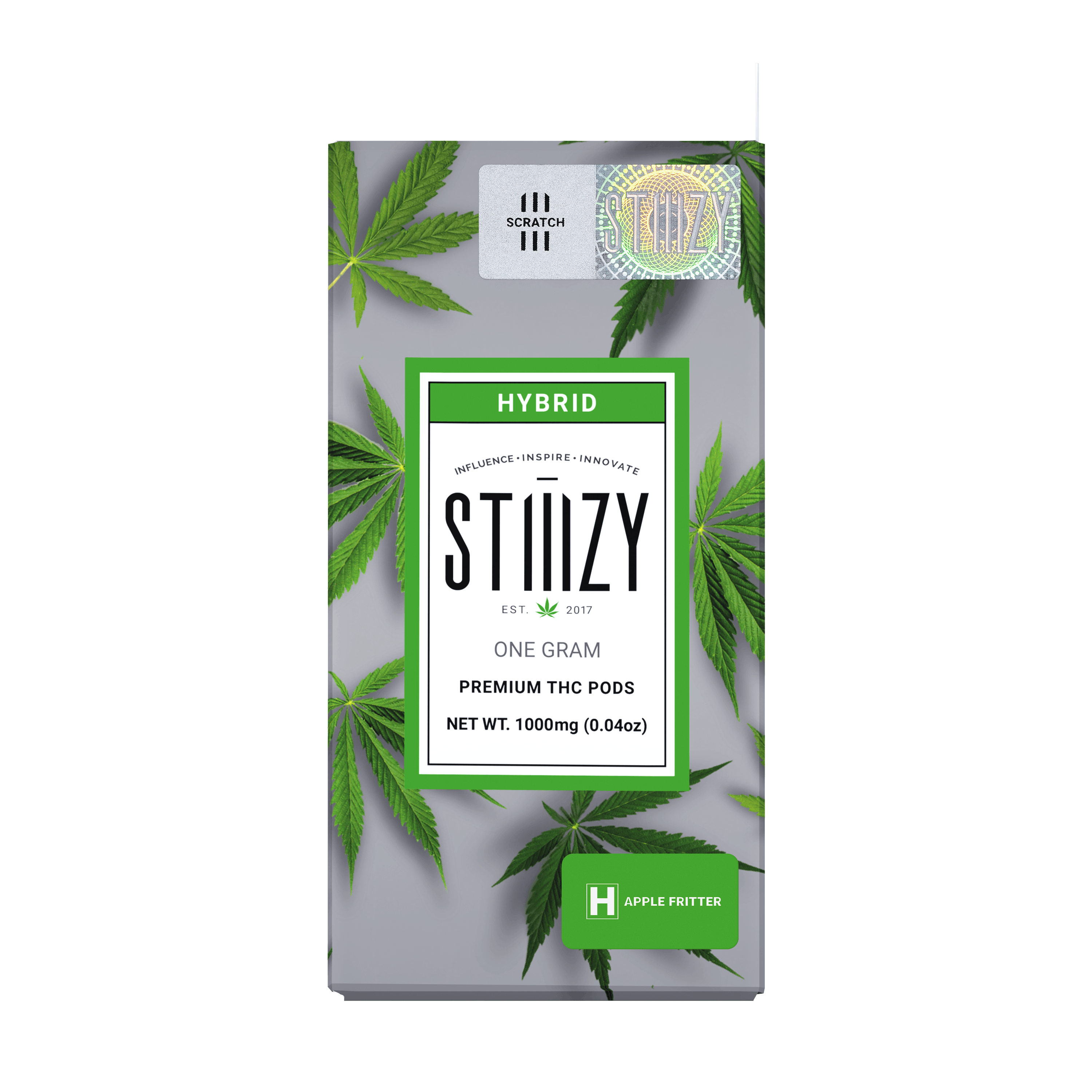 激安直営店 THC Original 1G FRITTER APPLE - Cartridge Vape Pod STIIIZY - スマートフォン本体