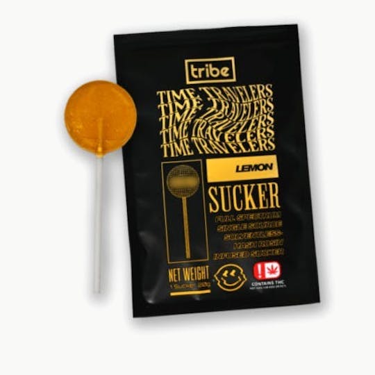 Tribe - Time Traveler Sucker - Lemon - Indica - 66MG - 1
