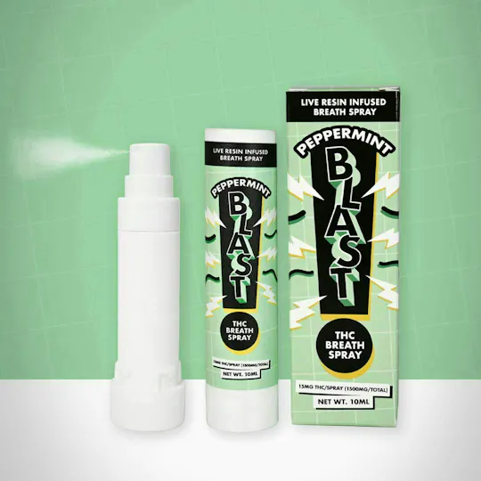 Tribe - Tribe | Blast | Sativa | Peppermint | Mouth Spray | 1500mg | 15mg/spray - 1