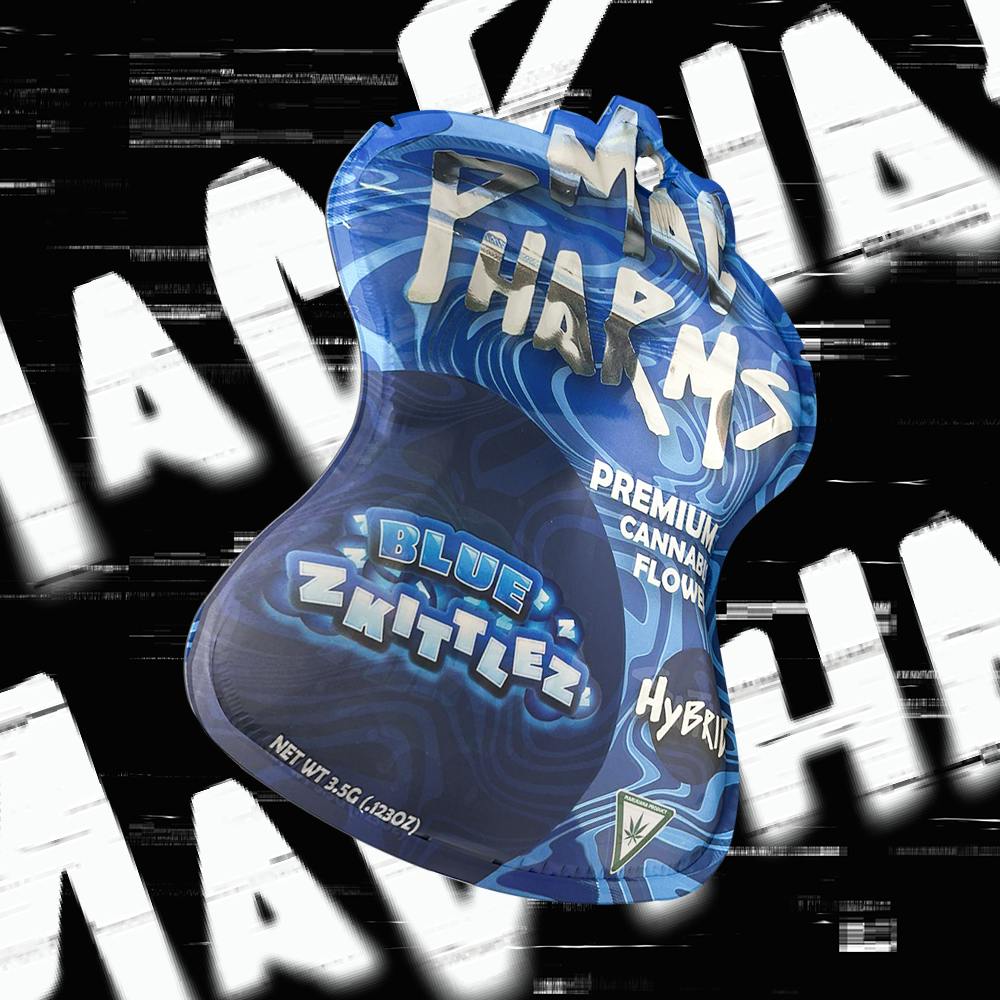 MacPharms I Blue Zkittlez I Hybrid I 3.5G PrePack Mac Pharms