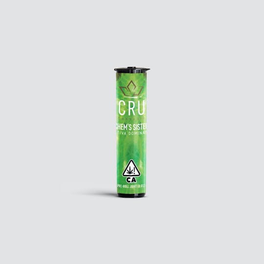 CRU Cannabis - Chem's Sister (0.5G Pre-Roll) - 1