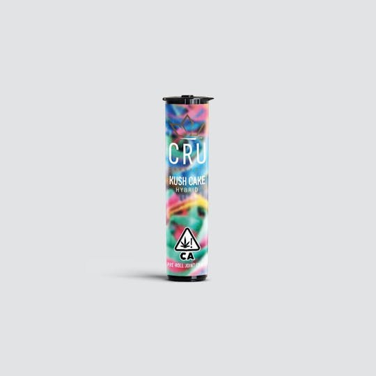 CRU Cannabis - Kush Cake (0.5G Pre-Roll) - 1