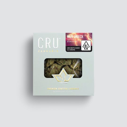 CRU Cannabis - Haze Wreck (3.5 Grams) - 1