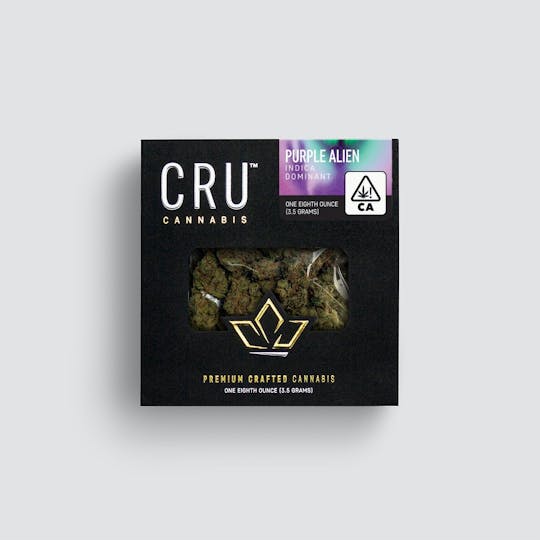 CRU Cannabis - Purple Alien (3.5 Grams) - 1