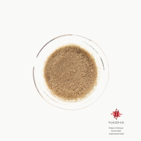 NASHA - Potion D' Amour Green Unpressed Hash - 1