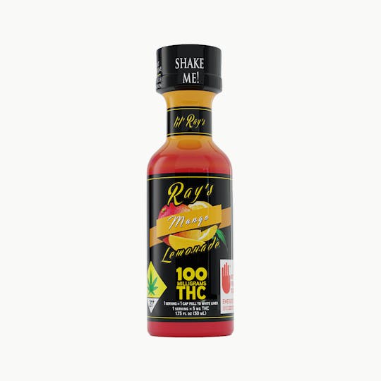 Ray's Lemonade - Mango lil' Ray's 100mg THC - 1