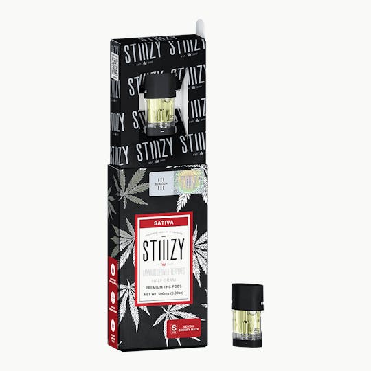 STIIIZY - Vape Cartridge - LEMON CHERRY HAZE .5G CDT Pod - STIIIZY - 1