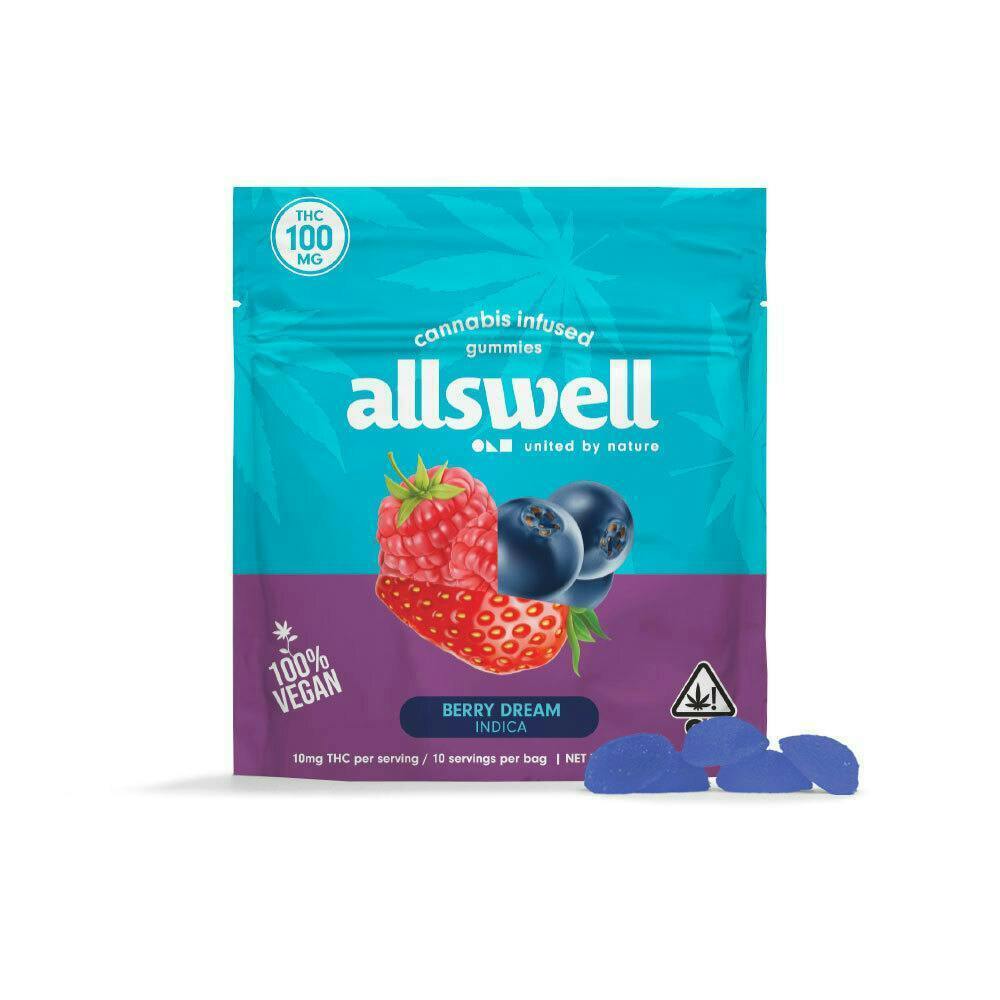 Allswell - Berry Dream Gummies [100mg] - 1