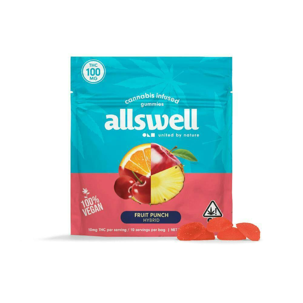 Allswell - Fruit Punch Gummies [100mg] - 1