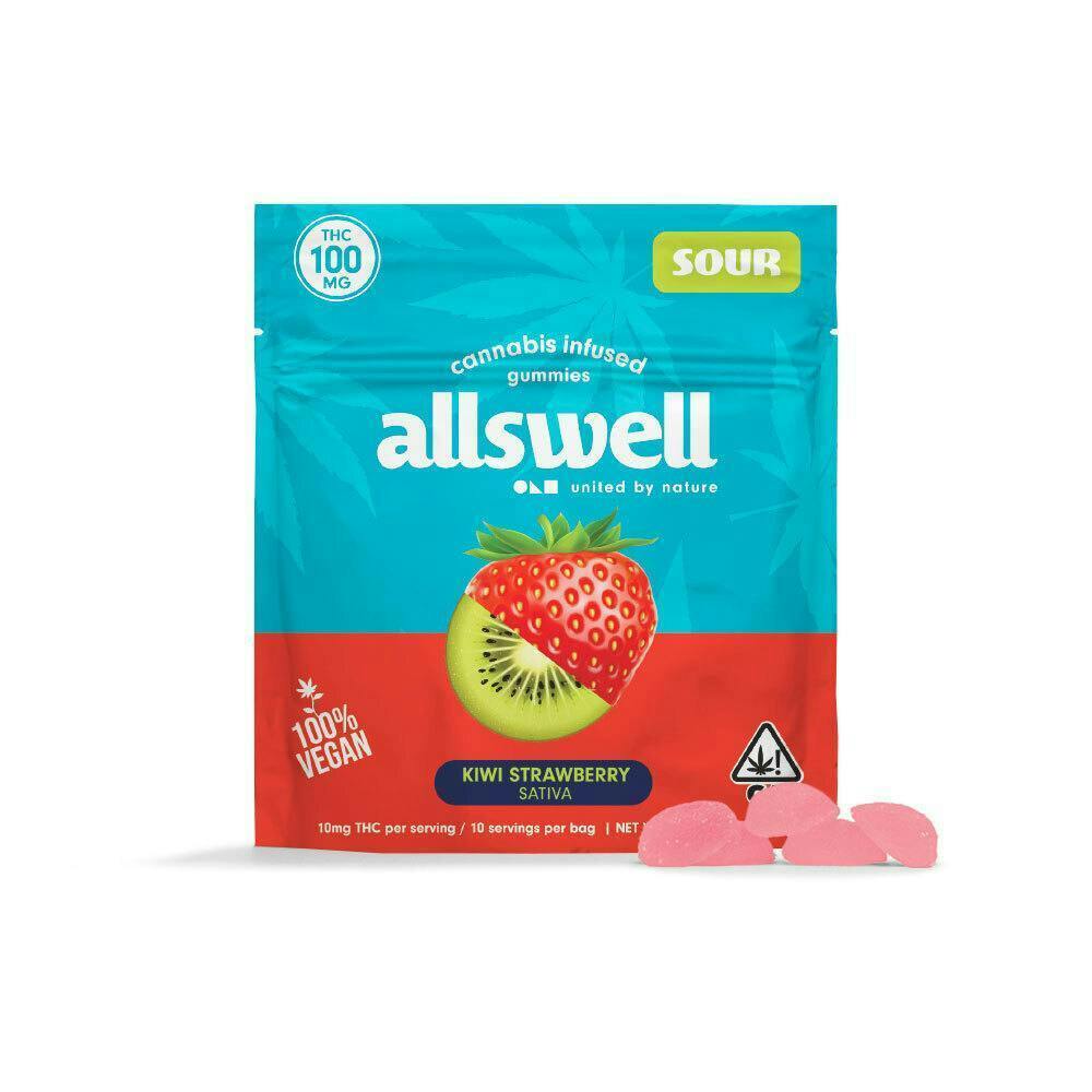 Allswell - Kiwi Strawberry Gummies [100mg] - 1