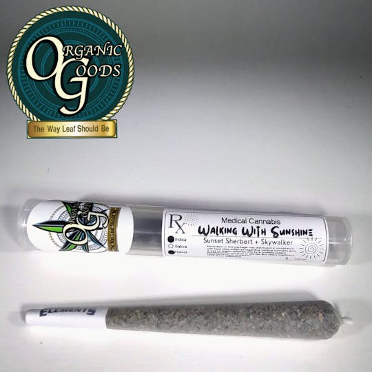 Organic Goods - Walking with Sunshine Pre-Roll 1g - 1