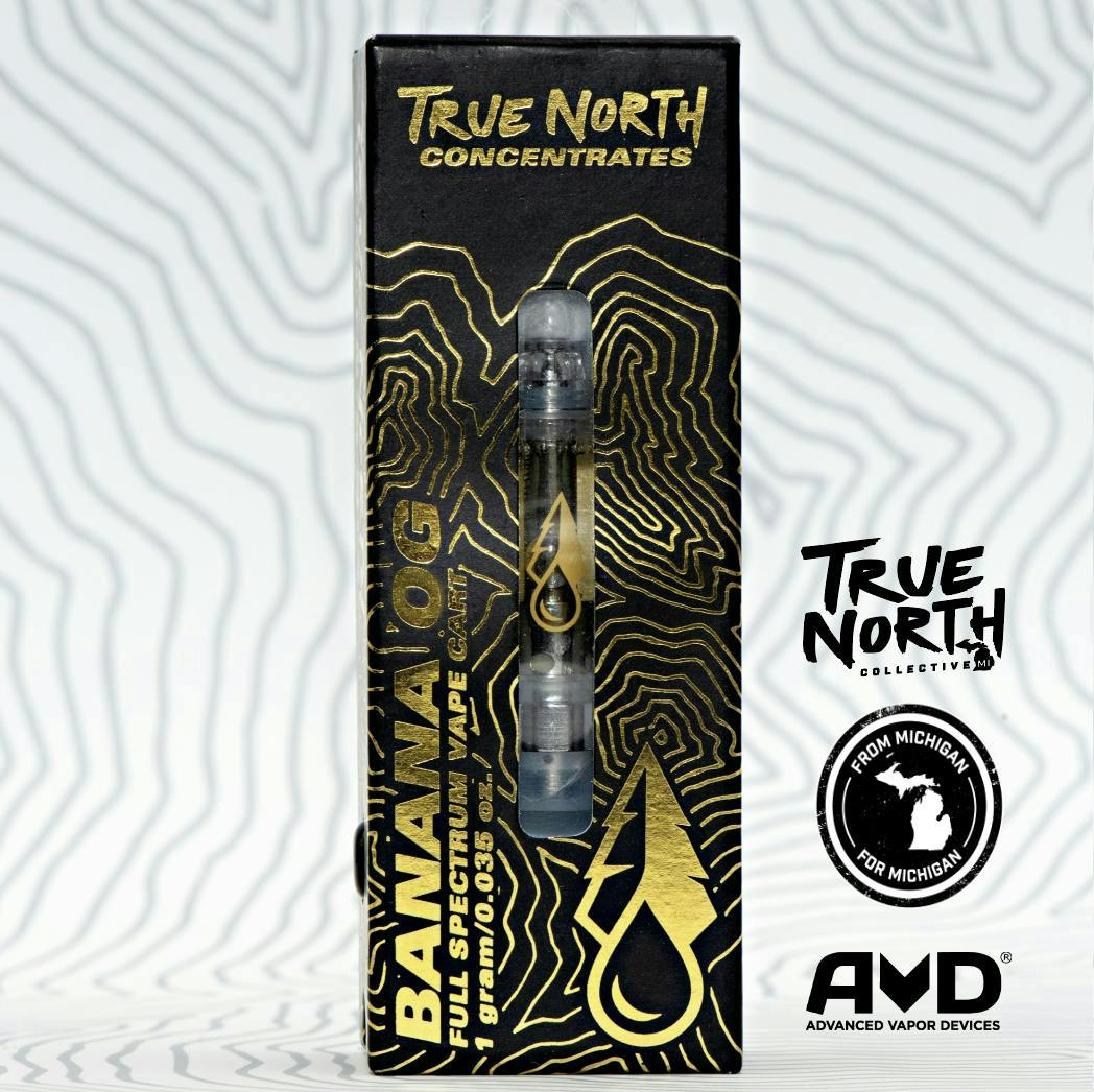 True North Collective MI - True North Collective | Banana OG | Cartridge | 1g - 1