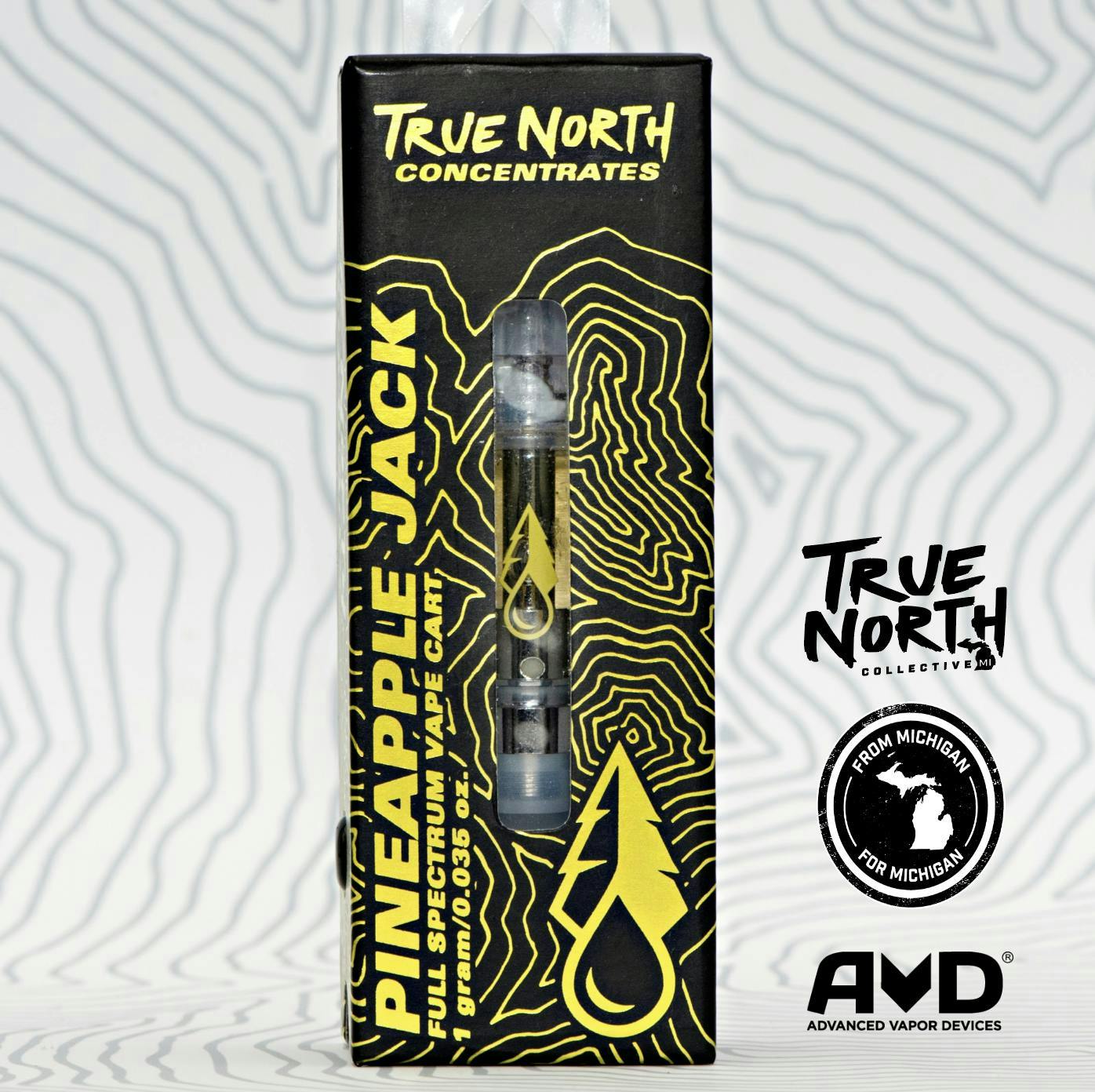 True North Collective MI - True North Collective | Pineapple Jack | Cartridge | 1g - 1