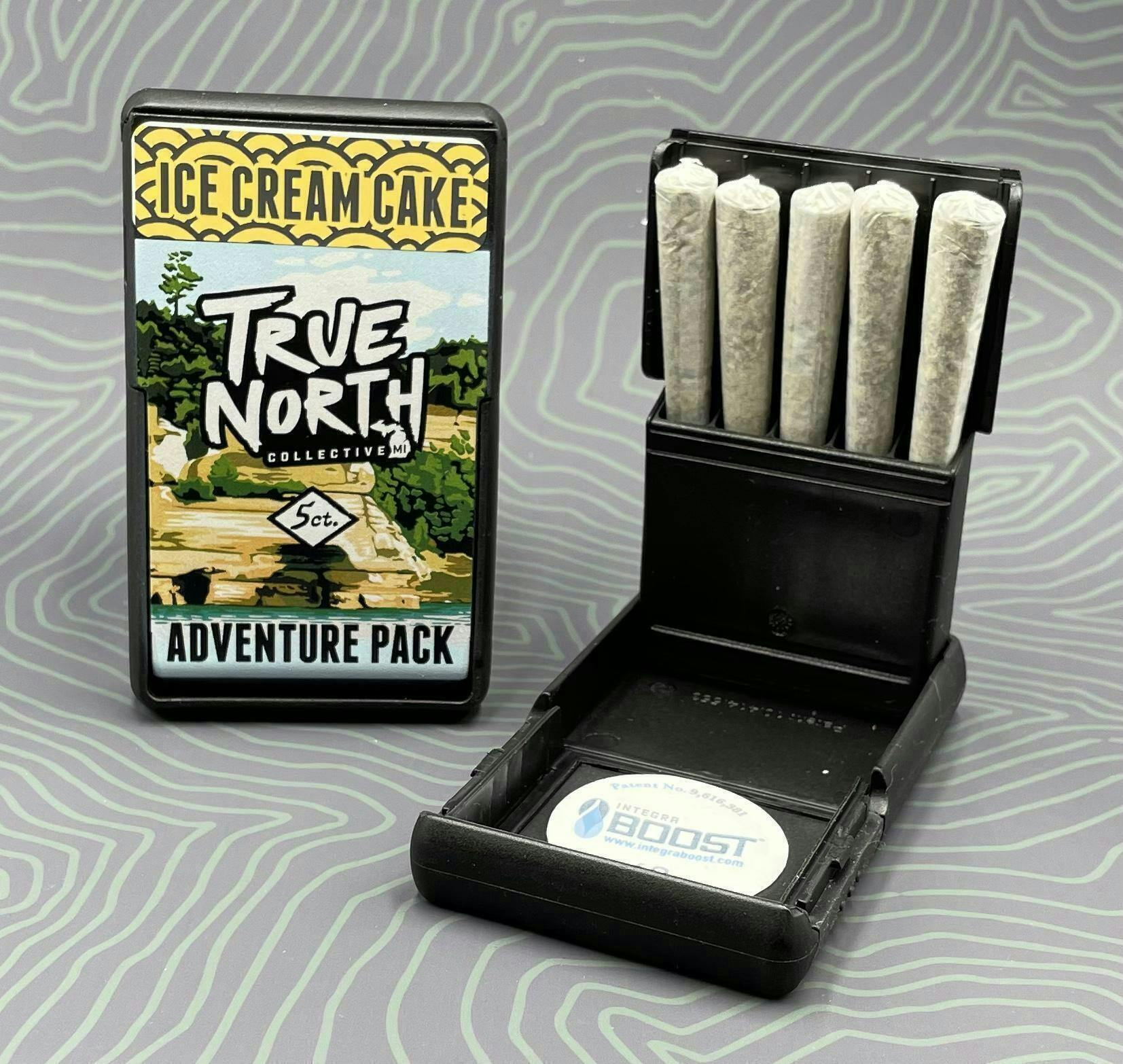 True North Collective MI - True North | Ice Cream Cake | Adventure Pack Joints | 0.75g each | 5pk - 1