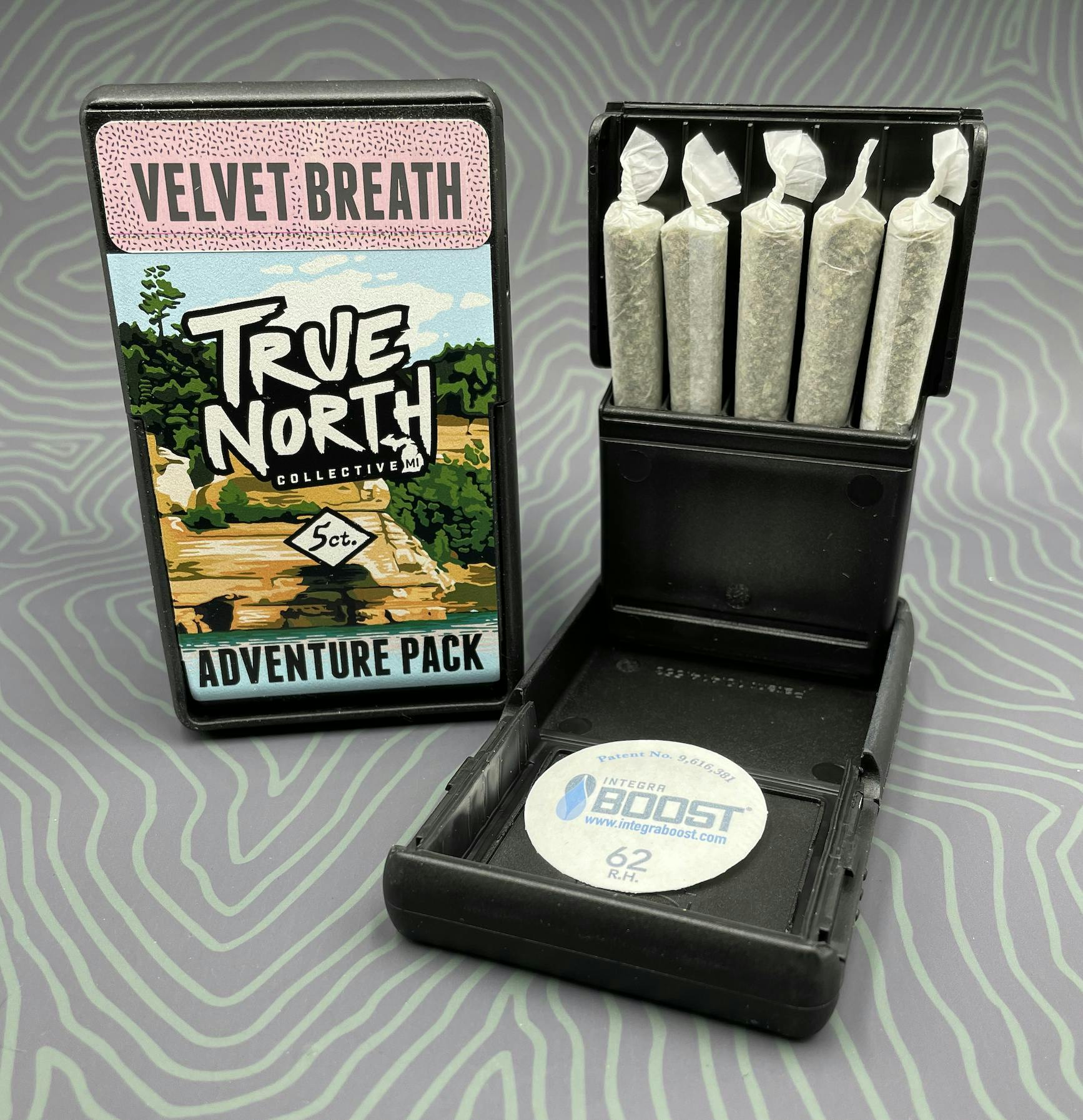 True North Collective MI - True North | Velvet Breath | Adventure Pack Joints | 0.75g each | 5pk - 1