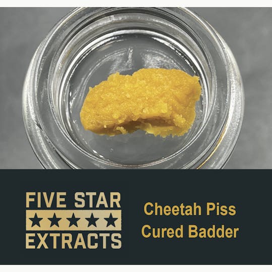 True North Collective MI - Five Star Extracts: Cheetah Piss - 1 Gram Cured Badder - 1
