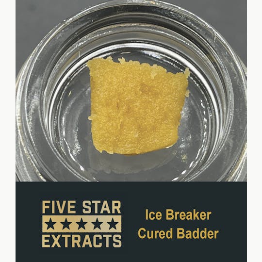 True North Collective MI - Five Star Extracts: Ice Breaker - 1 Gram Cured Badder - 1