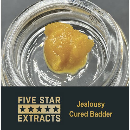 True North Collective MI - Five Star Extracts: Jealousy - 1 Gram Cured Badder - 1