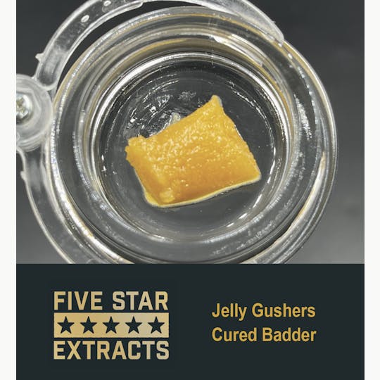 True North Collective MI - Five Star Extracts: Jelly Gushers - 1 Gram Cured Badder - 1