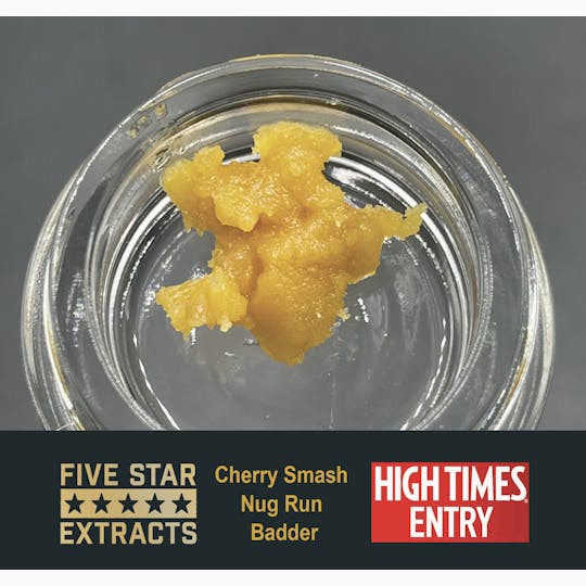 True North Collective MI - Five Star Extracts: Cherry Smash - 1 Gram Nug Run Badder - 1