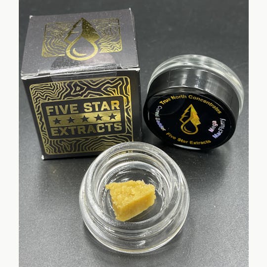 True North Collective MI - Five Star Extracts: Mega MacFlurry - 1 Gram Cured Badder - 1