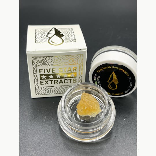 True North Collective MI - Five Star Extracts: Black Cherry Trop- 1 Gram Nug Run Sugar Sauce - 1
