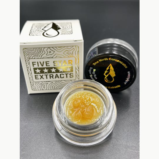 True North Collective MI - Five Star Extracts: Jellylicious - 1 Gram Nug Run Sugar Sauce - 1