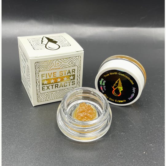 True North Collective MI - Five Star Extracts: Vanilla Jelly - 1 Gram Nug Run Sugar Sauce - 1