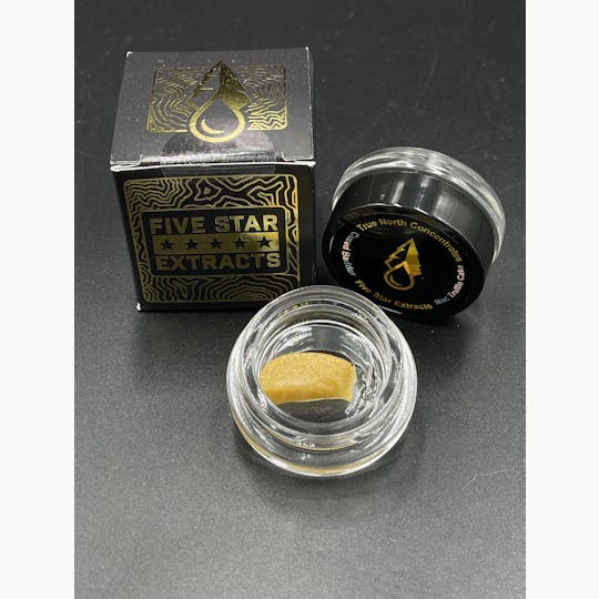 True North Collective MI - Five Star Extracts: Mac Truffle Cake - 1 Gram Cured Badder - 1