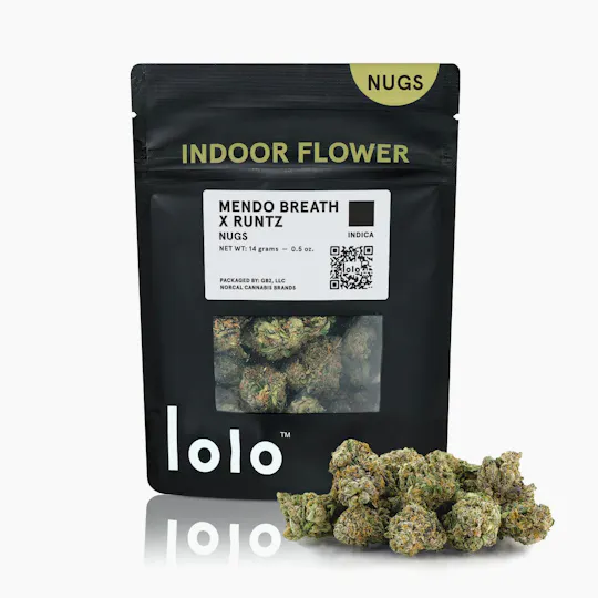 lolo - lolo | Mendo Breath + Runtz | Indoor Nugs | 14g - 1