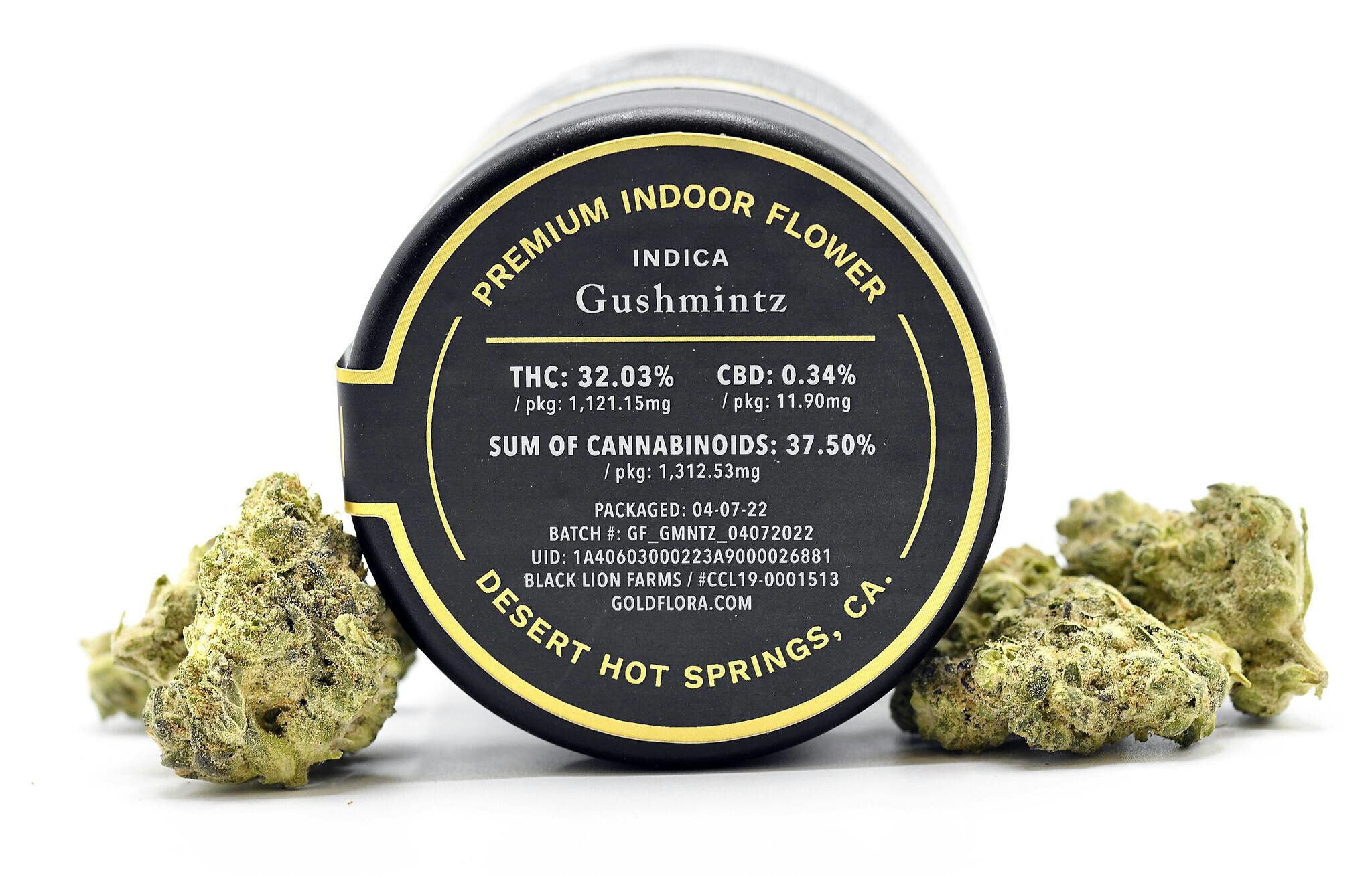 Gold Flora - Gushmintz 3.5g Flower - 1