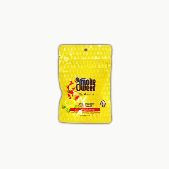 Smoke Weed LA - Smoke Weed LA - Vegan Strawberry Lemonade Gummies 100mg - 1