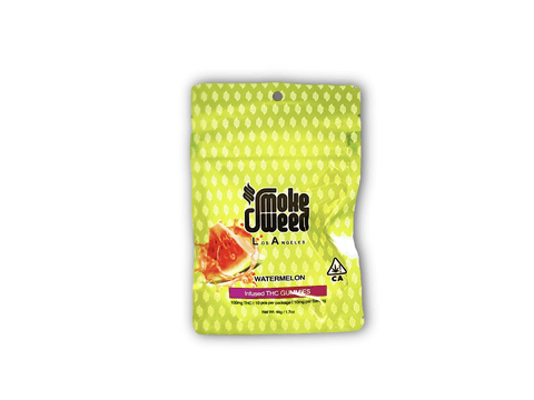 Smoke Weed LA - Smoke Weed LA - Vegan Watermelon Gummies 100mg - 1