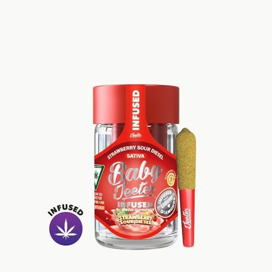 Jeeter - Baby Jeeter Infused - Strawberry Sour Diesel - 1