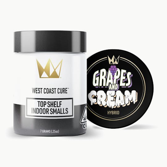 West Coast Cure - Grapes and Cream - 7g Top Shelf Indoor Smalls - 1