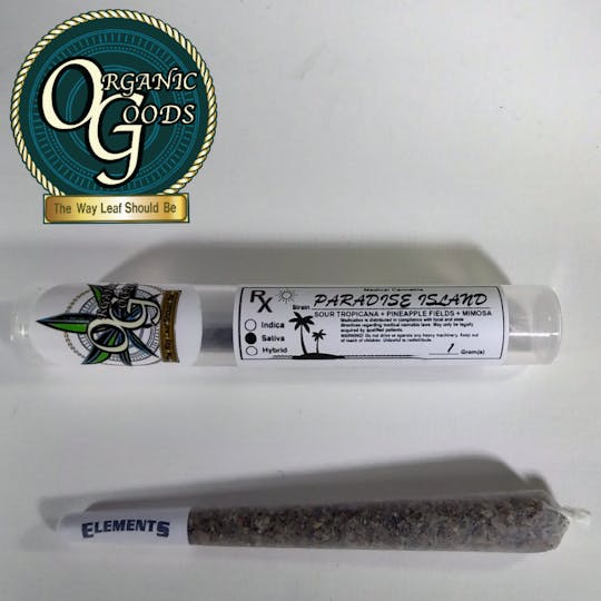 Organic Goods - Paradise Island Pre-Roll 1g - 1