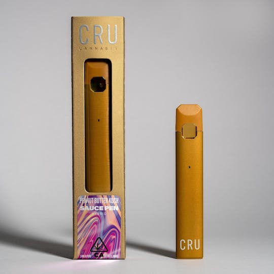 CRU Cannabis - Peanut Butter Kush (0.5ml Sauce Pen) - 1