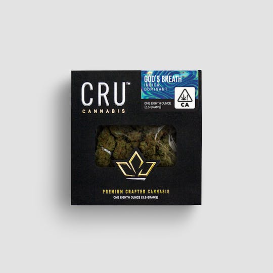 CRU Cannabis - God's Breath (3.5 Grams) - 1