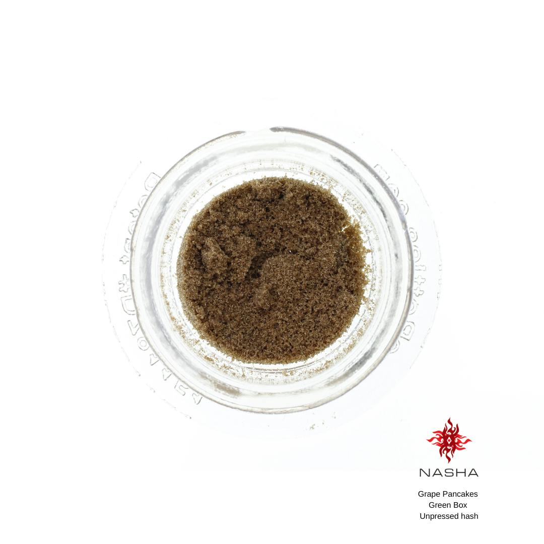 NASHA - Grape Pancakes Green Unpressed Hash - 1